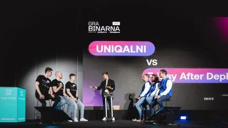 Teleturniej Gra Binarna powered by justjoin.it & Infoshare | FINAŁ