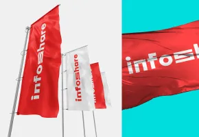 Finally we’re here! Summing up a year of hard work. It was worth it! Launching InfoShare’s new visual identity. 